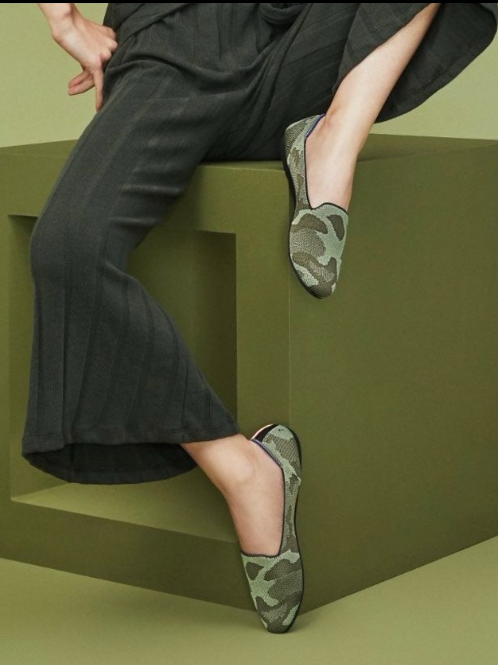 Rothy’s Olive Camo Loafers - Picture 15 of 15